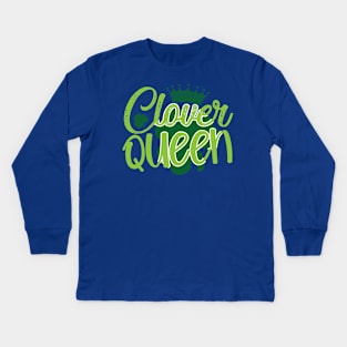 Clover Queen Kids Long Sleeve T-Shirt